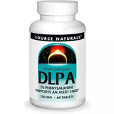 Source Naturals DLPA (DLPhenylalanine) 750mg 60 Tablets