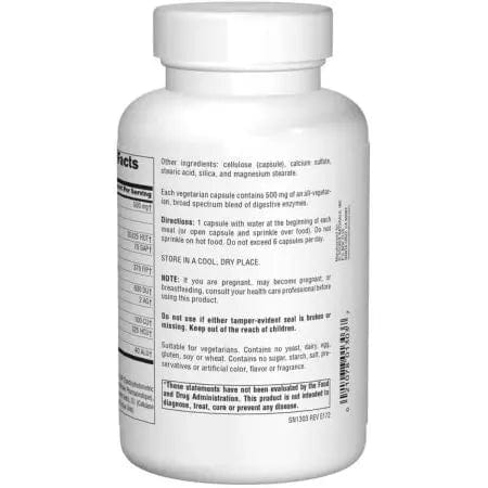 Source Naturals Essential Daily Enzymes 500mg