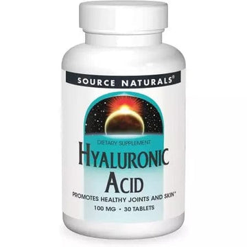 Source Naturals Hyaluronic Acid 100mg 30 Tablets