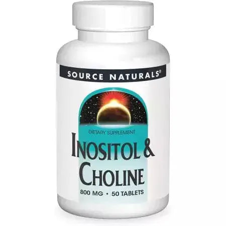 Źródło Naturals Inozytol i Choline 800 mg