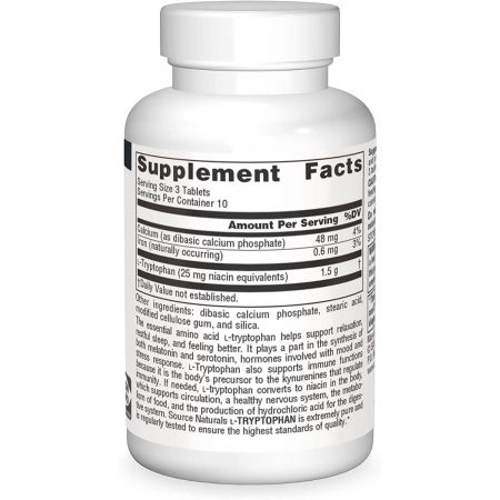 Forrás Naturals ltryptophan 500 mg 30 tabletta