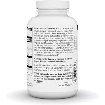 Source Naturals Magnesium Malate