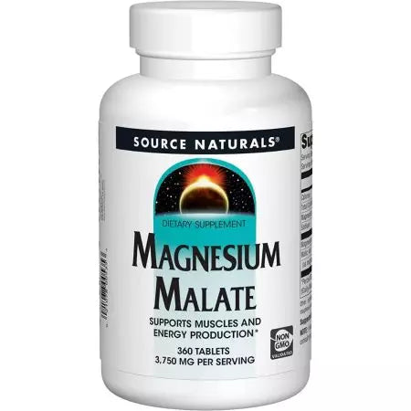 Fuente Naturals Magnesium Malate 1250mg 360 tabletas