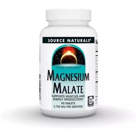 Source Naturals Magnesium Malate 1250mg 90 Tablets