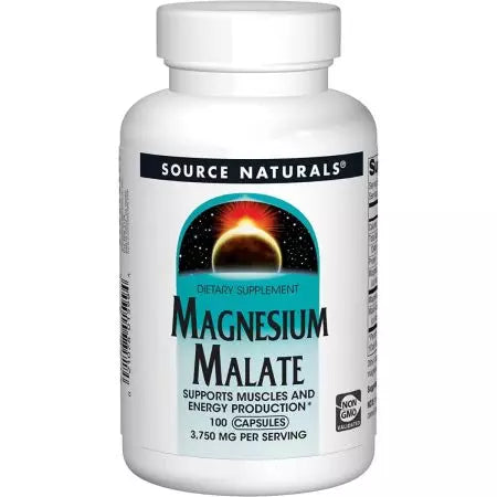 Źródło Naturals Magnesium Malate 625 mg 100 kapsułek