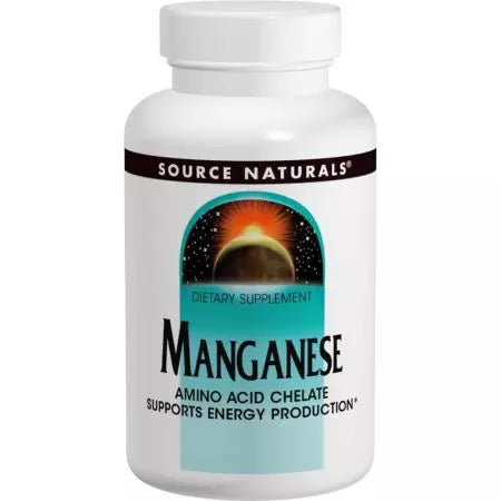 Šaltinis „Naturals Manganese 10mg 100“ tabletės