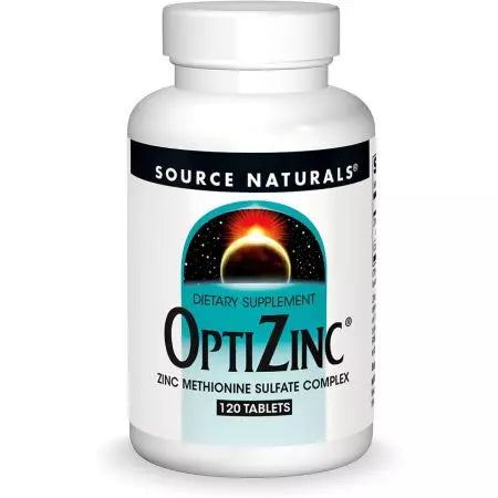 Fuente Naturals Optizinc 30mg 120 tabletas