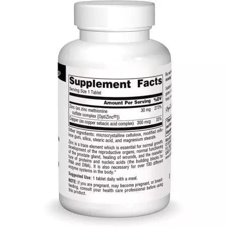 Bron Naturals optizinc 30 mg