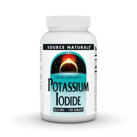 Source Naturals Potassium Iodide 32.5mg 120 Tablets