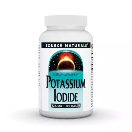 Source Naturals Potassium Iodide 32.5mg 120 Tablets