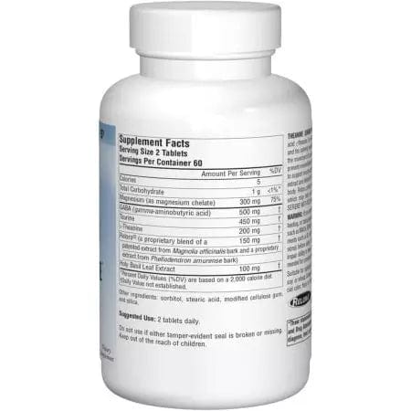 Source Naturals Theanine Serene with Relora 120 Tablets