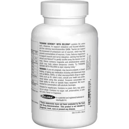 Source Naturals Theanine Serene with Relora 120 Tablets