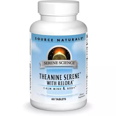 Πηγή Naturals Theanine Serene με relora 60 δισκία