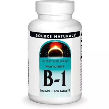 Source Naturals Vitamin B1 500mg 100 Tablets