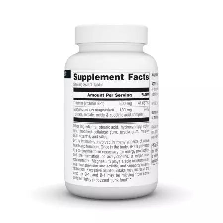 Forrás Naturals B1 -vitamin 500 mg 100 tabletta