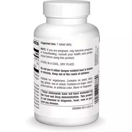 Forrás Naturals B1 -vitamin 500 mg 100 tabletta