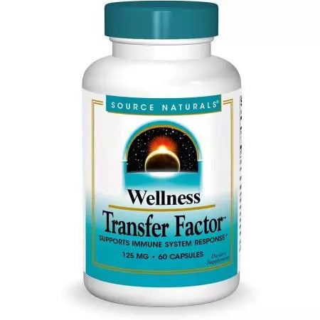 Fuente Factor de transferencia de bienestar de Naturals 125mg 60 Cápsulas