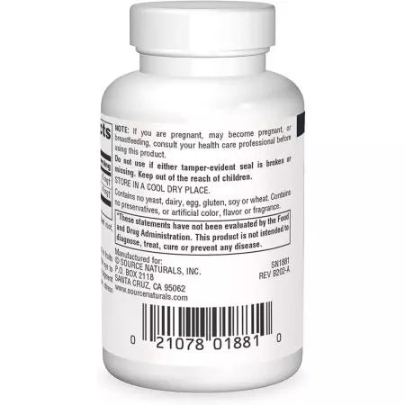 Source Naturals zeaksantiini luteiini 10 mg: n 30 kapselilla