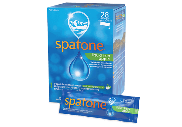 Spatone Apple Liquid Supplement with Vitamin C Sachets Pack of 28 - welzo