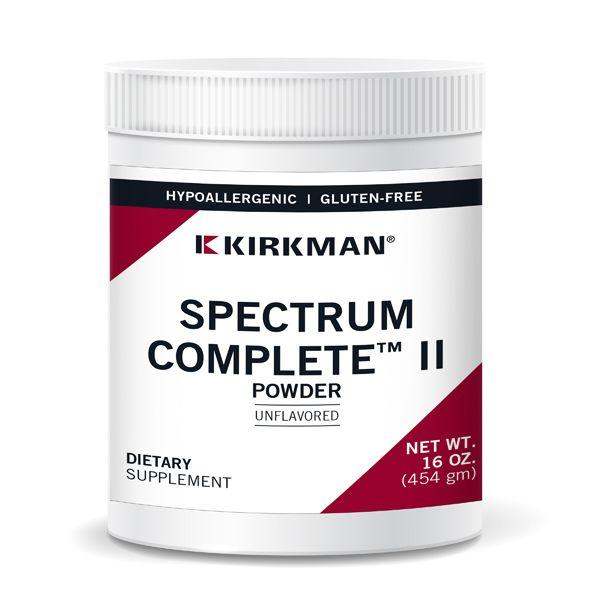 Spectrum Complete™ II Powder Hypoallergenic (Unflavoured), 454g - Kirkman Laboratories - welzo