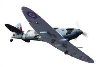 SkyFalcon Spitfire V2 4-Channel RC Plane with Autopilot Gyro – RTF 2.4GHz