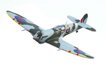 SkyFalcon Spitfire V2 4-Channel RC Plane with Autopilot Gyro – RTF 2.4GHz