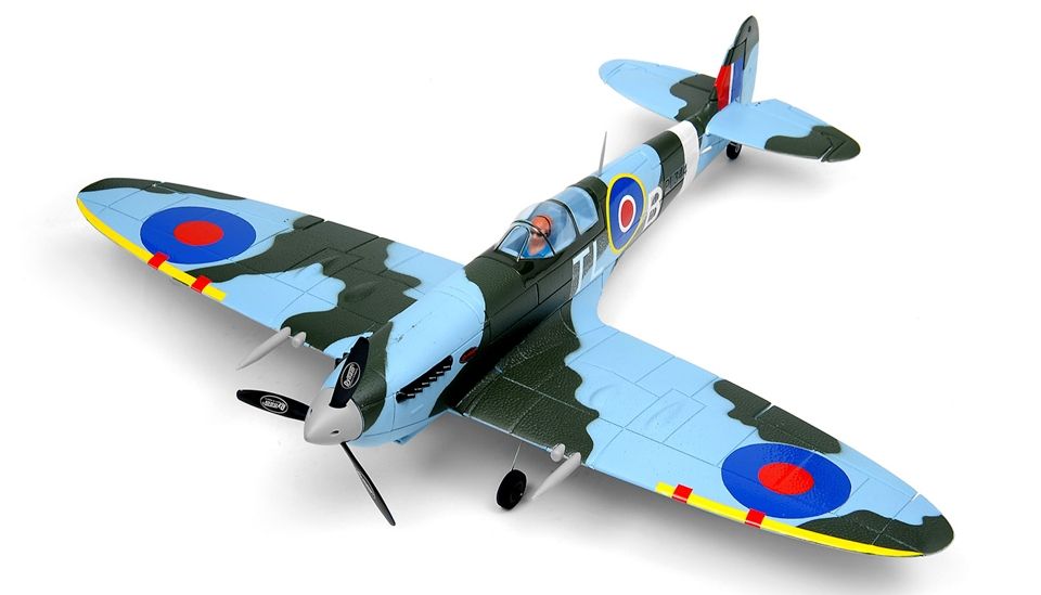 SkyRaptor P40 Warbird RTF αεροπλάνο RC 4 καναλιών με γυροσκόπιο αυτόματου πιλότου