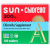 Sun Chlorella 'A' (PYR) 200 mg - 300 Tablets - welzo