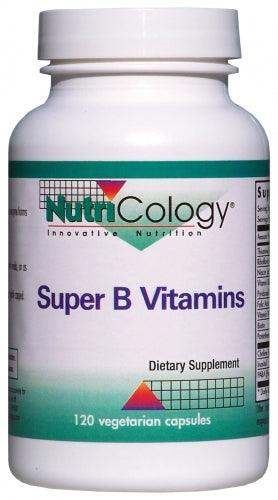 Super B Vitamins (Super B Complex) , 120 Veggie Caps - Nutricology / Allergy Research Group - welzo