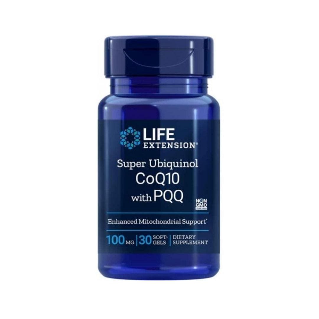 Life Extension Super Ubiquinol CoQ10 with BioPQQ 100mg softgels