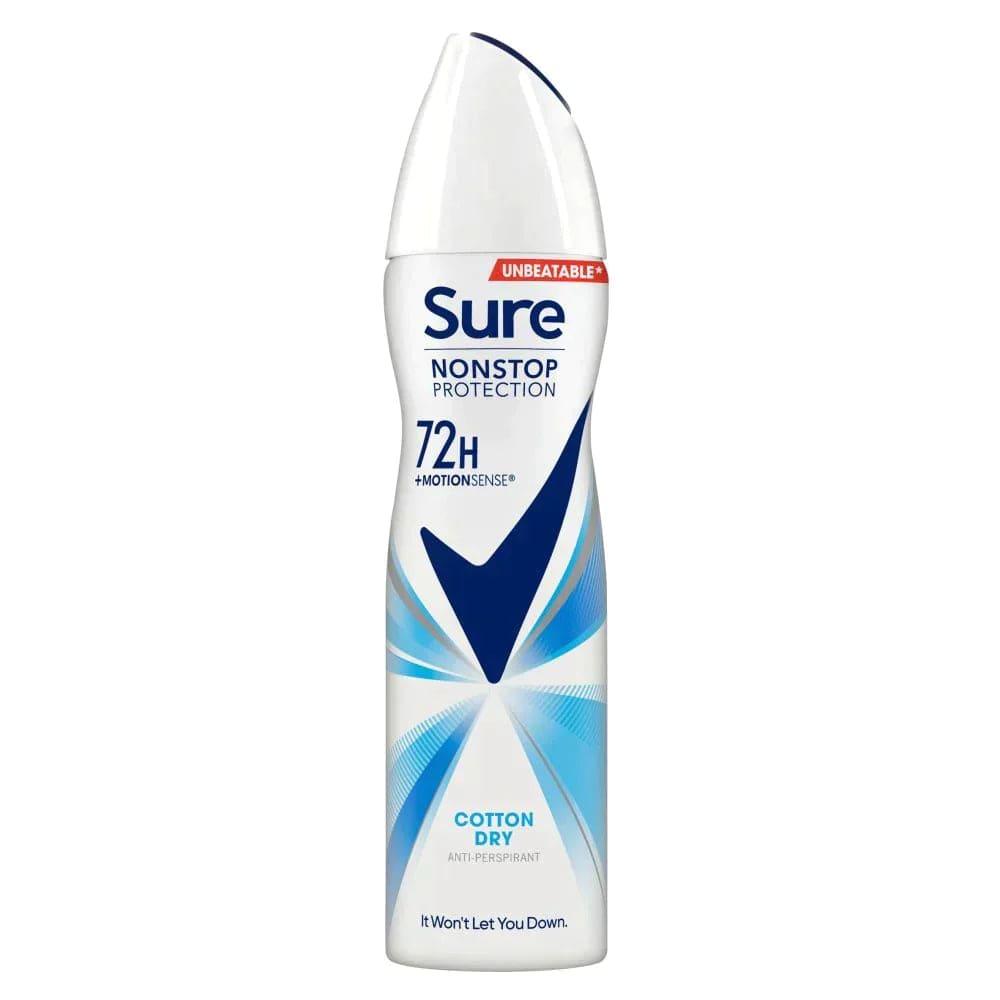 Sure Cotton Dry Anti-Perspirant 150ml - welzo