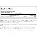 Swanson 100% Pure Calcium Citrate Powder 350mg 8oz Unflavoured Powder