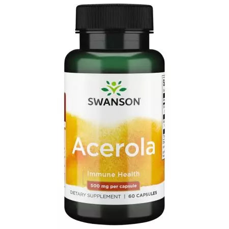 Swanson Acerola 500 mg 60 kapselia