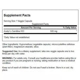 Swanson Acetyl L-Carnitine 500mg