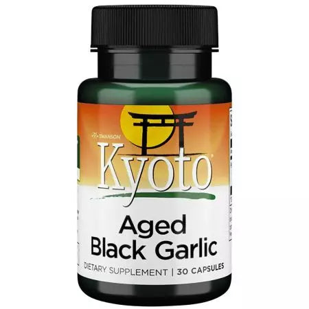 Swanson Aged Black Garlic 650 mg 30 Capsules