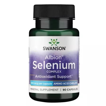 Swanson Albion Selenium Complex 200 mcg 90 Capsules