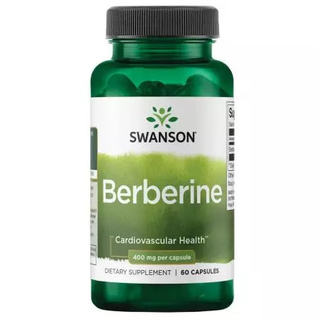 Swanson Berberine 400 mg 60 kapsułek