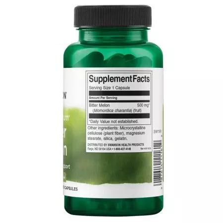 Swanson Bitter Melon 500 mg 60 Cápsulas