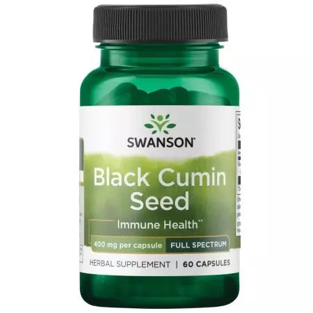 Swanson Black Cumin Seed 400 mg 60 tobolek