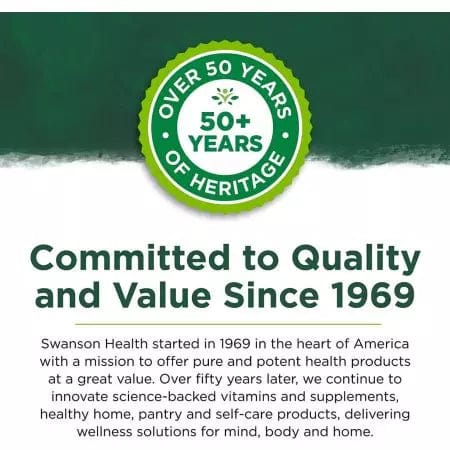 Swanson Full Spectrum Triple Mushroom Complex 60 Capsules