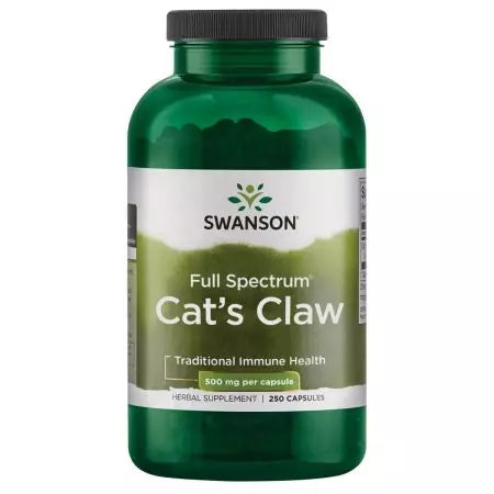 Swanson pełny spektrum Cat's Claw 500 mg 250 kapsułek