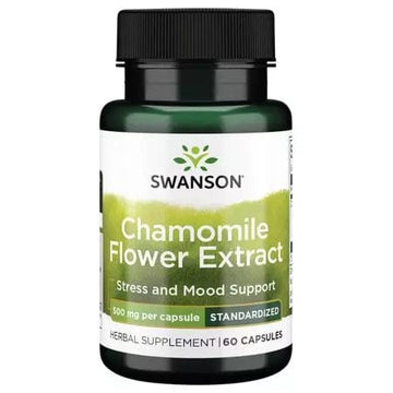 Swanson Chamomile Extract 500 mg 60 Capsules