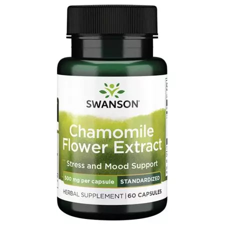 Εκχύλισμα Swanson Chamomile 500 mg 60 κάψουλες