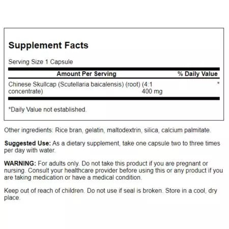 Swanson kitajska lobanja 400 mg 90 kapsul