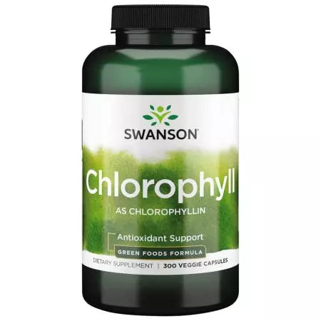 Swanson clorofila como clorophilina 60 mg 300 cápsulas de vegetal