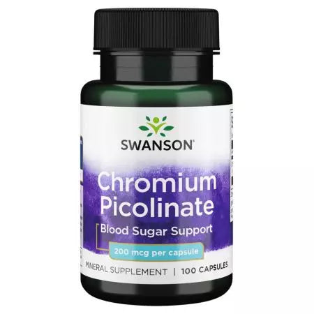 Swanson Chromium Picolinate 200 mcg 100 capsules