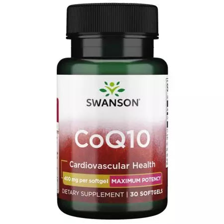 Swanson Coq10 400mg 30 Softgels