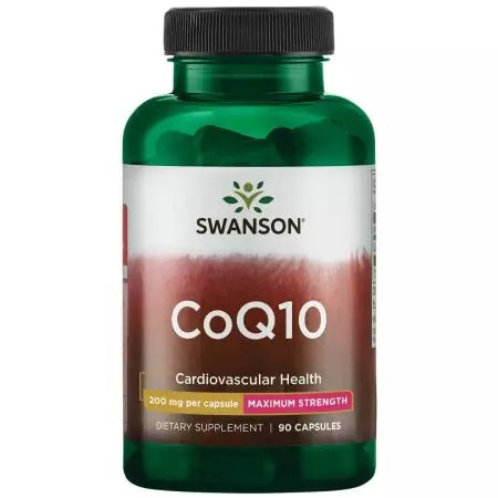 Swanson COQ10 Maksymalna wytrzymałość 200 mg 90 kapsułek