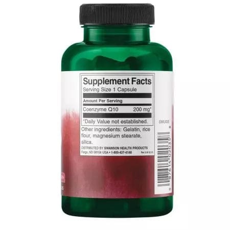 Swanson CoQ10 Maksimalna snaga 200mg