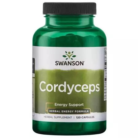 Swanson Cordyceps 600 mg 120 kapsułek